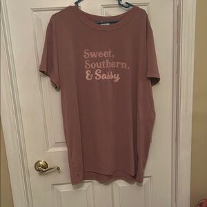 Sweet Southern Sassy Graphic T-Shirt LuLaRoe 3X T-Shirt NWOT SOFT